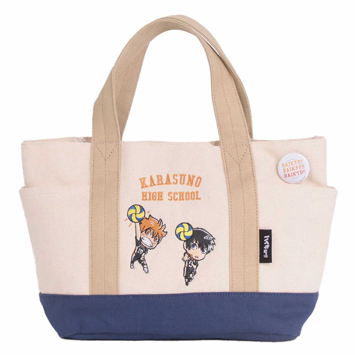 【稀少・新品未開封】indie_animeクロス　トートバッグ＆ステッカーセット OUTDOOR PRODUCTS（アウトドアプロダクツ） トートバッグ ハイキュー