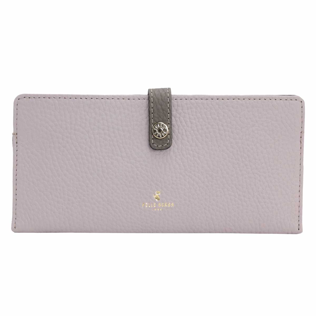 未使用品PELLE BORSA ペレボルサ 長財布 パープルグレー 牛革レザー 2022110707.jpg