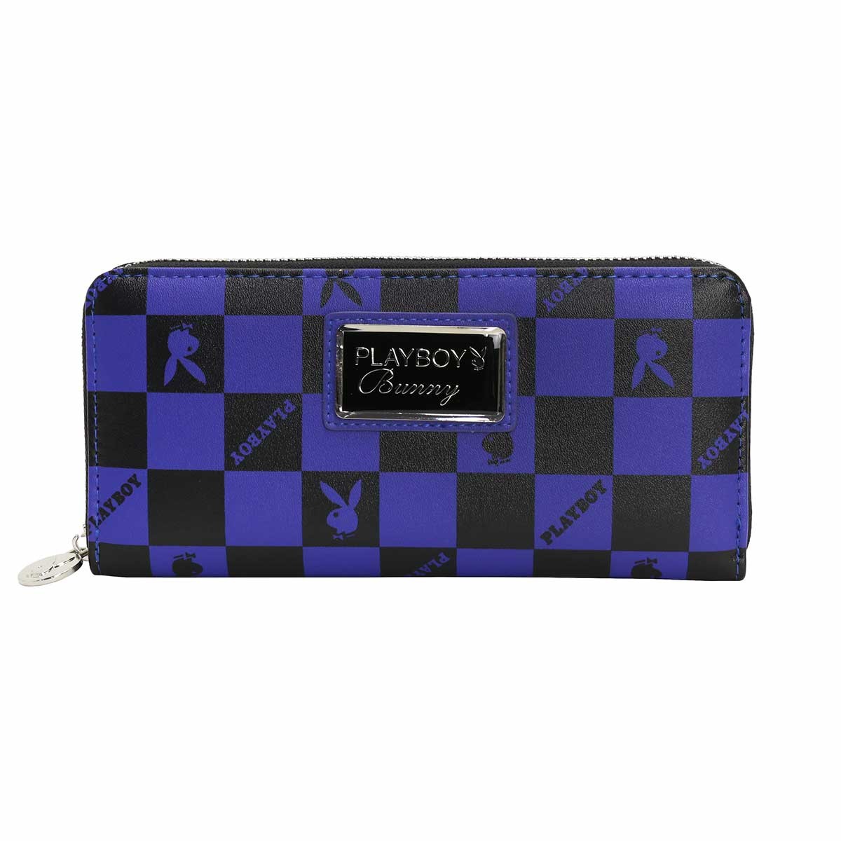 PLAYBOY（プレイボーイ） 長財布 財布 フラッグチェック ラウンド