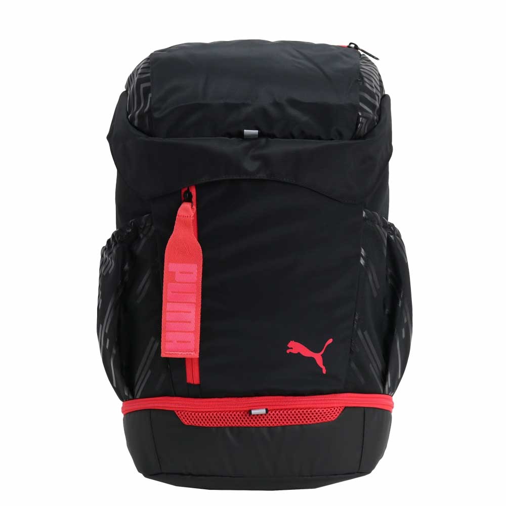 【商品レビュー記入で+5%】プーマ PUMA リュック 大容量 デイパック ボックス型 スクールリュック 通学 通勤 メンズ レディース アポロン バッグ 中学生 高校生 大学生 2層 撥水 はっ水 軽量 40L 部活 リュックサック バックパック PC A4 人気 ブランド J20425 正規店 PUMA（プーマ） リュック スクエア BOX ボックス リュックサック 通学