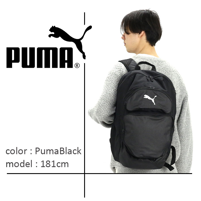 リュックサック プーマ PUMA バックパック 35L 大容量 2層 ビジネス メンズ レディース ユニセックス A4 B4 旅行 通学 通勤 学校  サイドポケット チェストベルト :puma1-025:バッグとスーツケースのビアッジョ - 通販 - Yahoo!ショッピング