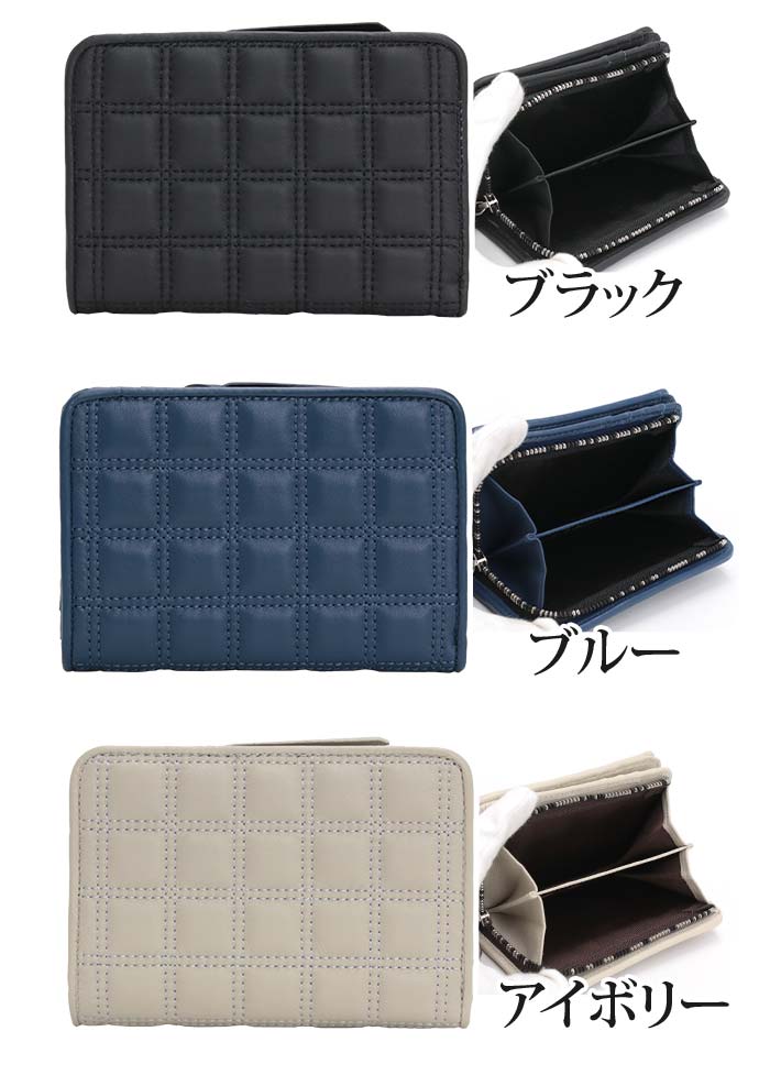 SOLATINA（ソラチナ） 二つ折り財布 小銭入れ お札入れ カード入れ 束