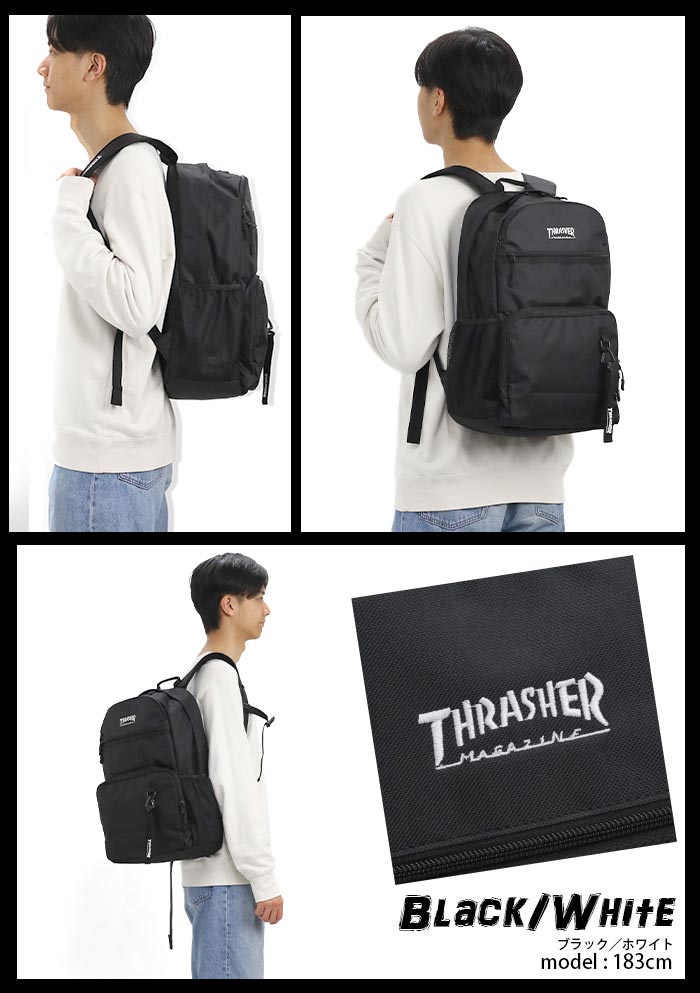 THRASHER（スラッシャー） リュック メンズ 25L リュックサック バック