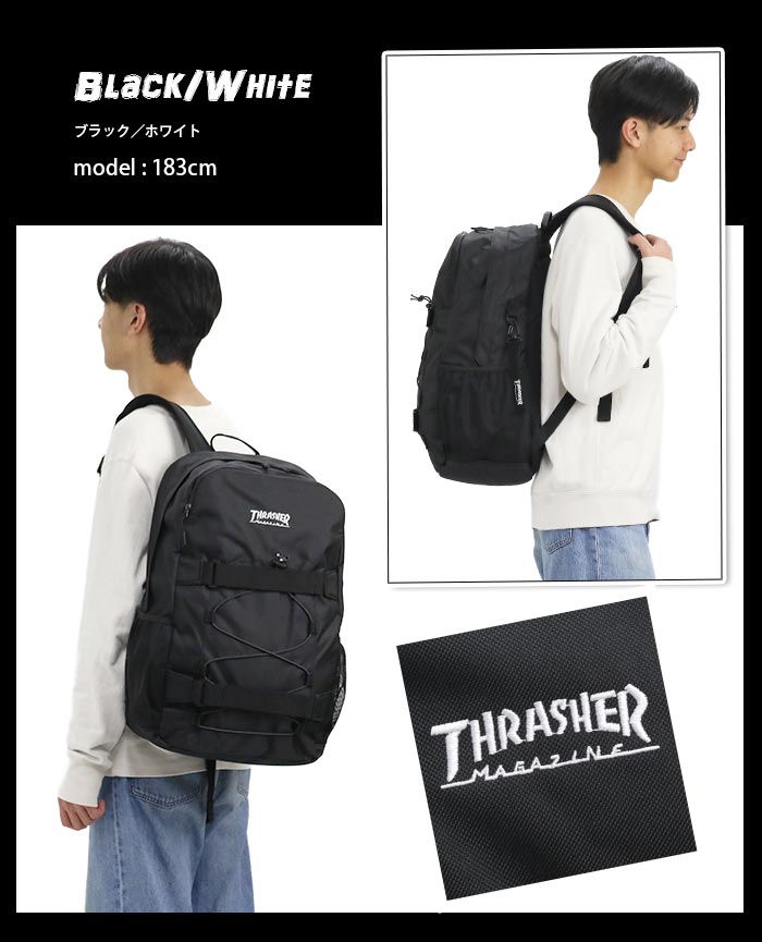THRASHER（スラッシャー） リュック メンズ 30L リュックサック バック