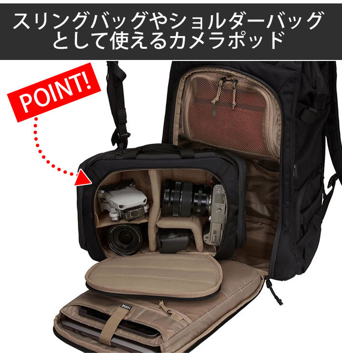 カメラバッグ リュック THULE スーリー 24L カメラ用 正規品