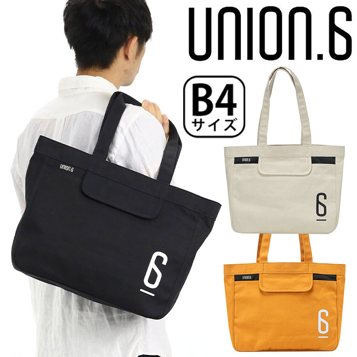 トートバッグ ユニオンシックス UNION6 メンズ レディース 韓国ブランド 韓国 トート バッグ カバン 手持ち 手提げ 肩掛け 男女兼用 大きめ  旅行 サブバッグ