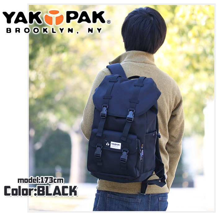 YAKPAK（ヤックパック） フラップリュック リュックサック デイパック