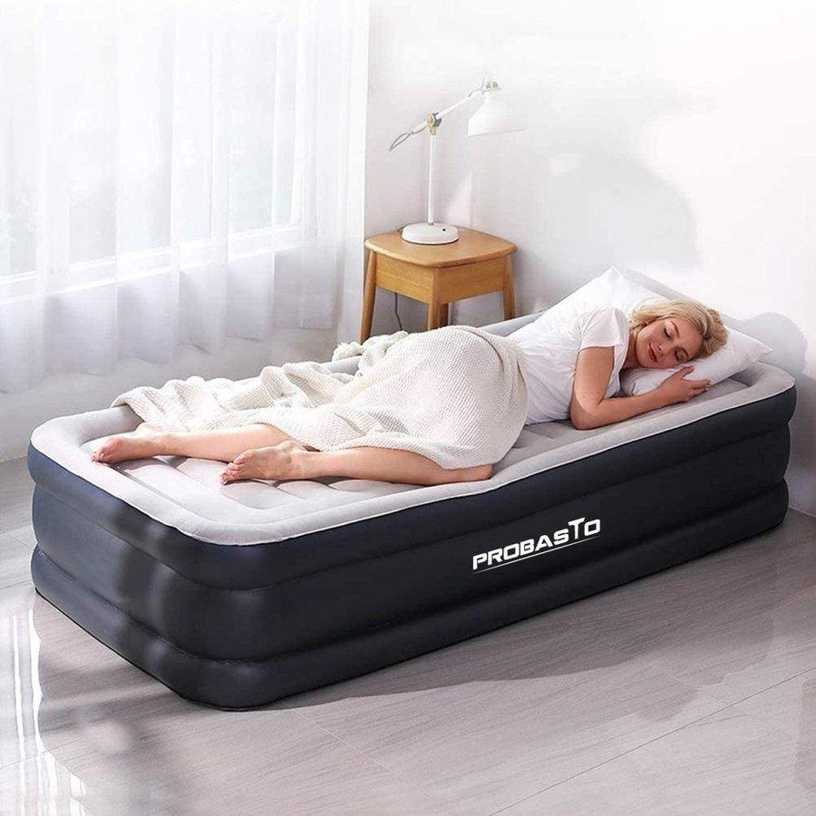 PROBASTO」エアーベッド 電動ポンプ内蔵 高反発 極厚 空気ベッド 