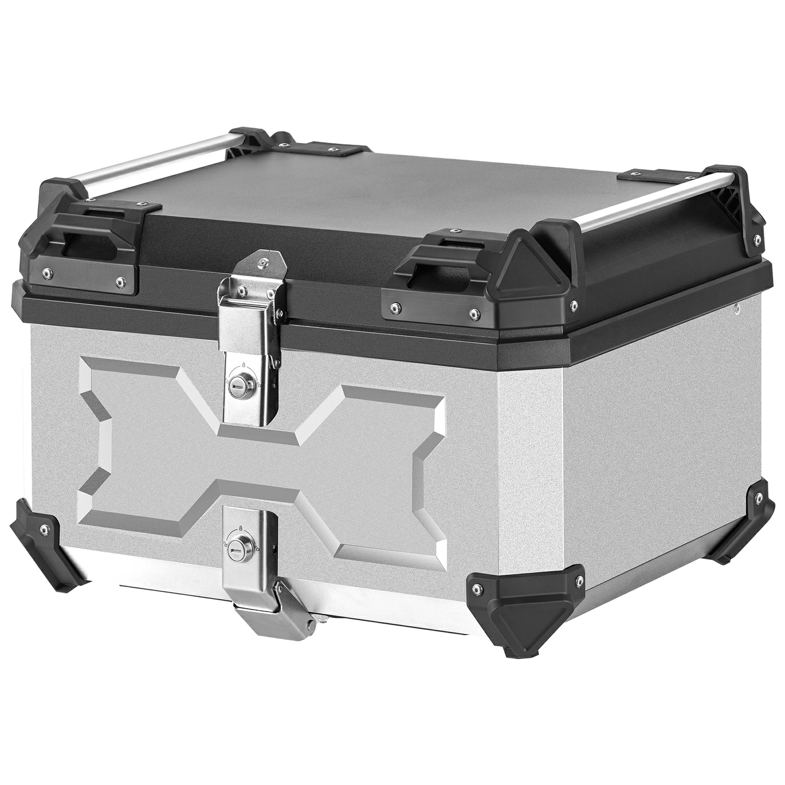 リアボックス バイク ABS製 58L 原付 大容量 バイクボックス