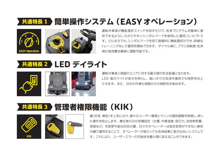ケルヒャー 自走式床洗浄機 B 110 R B...の詳細画像2