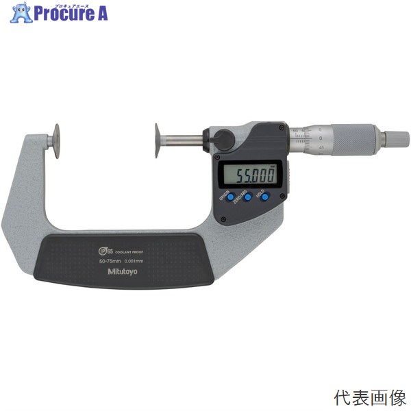 ミツトヨ デジマチック歯厚マイクロメーター GMA-75MX ▼YU501-772-9197 （株）ミツトヨ Mitutoyo ●YU501
