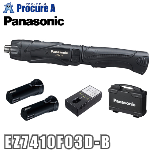 �p�i�\�j�b�N Panasonic �[�d�X�e�B�b�N�h�����h���C�o�[ ��/�u���b�N (�{�́{�d�r�p�b�N2�{�[�d��{�P�[�X) EZ7410F03D-B