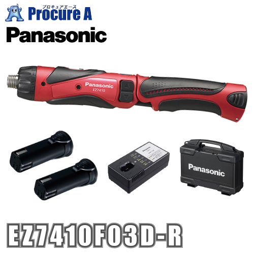 �p�i�\�j�b�N Panasonic �[�d�X�e�B�b�N�h�����h���C�o�[ ��/���b�h (�{�́{�d�r�p�b�N2�{�[�d��{�P�[�X) EZ7410F03D-R