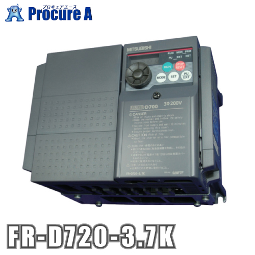 工具、DIY用品 三菱 インバーター FR-D720S-0.75K 単相200V → 三相200