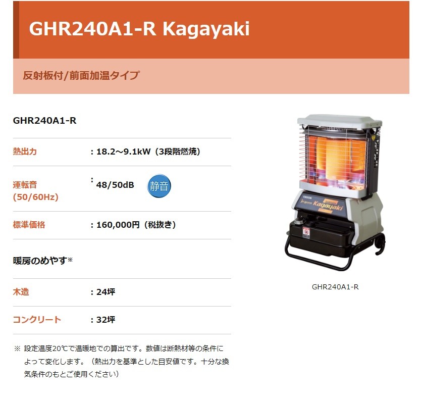 オリオン機械 ジェットヒーター オリオン 灯油 石油ストーブ 業務用