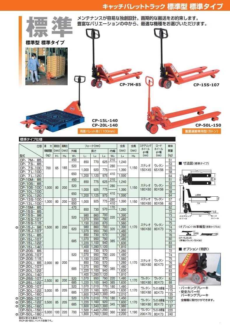 をくだ屋技研 キャッチパレットトラック CP-13S-100 ○YA509 : cp-13s