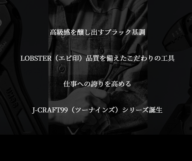 ロブテックス ロブスター エビ印 J-CRAFT99 ツーナインズ パワーペンチ 225 JB225PWP 関連画像3