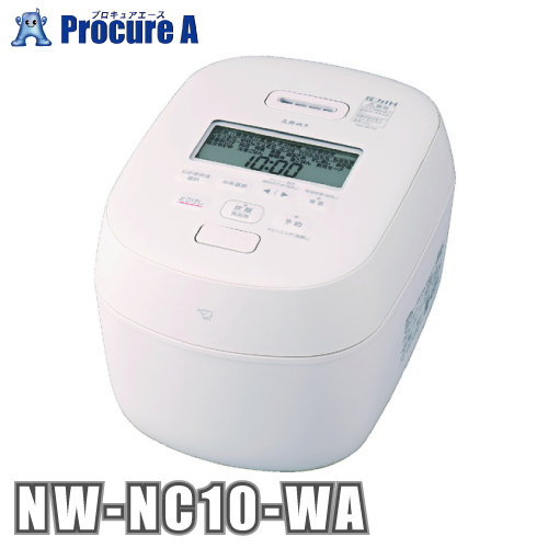ZOJIRUSHI �ۈ� ����IH���уW���[ ��������  0.5�`5.5������ �� �z���C�g NW-NC10-WA