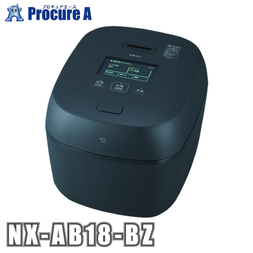 ZOJIRUSHI �ۈ� ����IH���уW���[ �������� �ō��􃂃f�� 1���`1������ �� �u���b�N NX-AB18-BZ