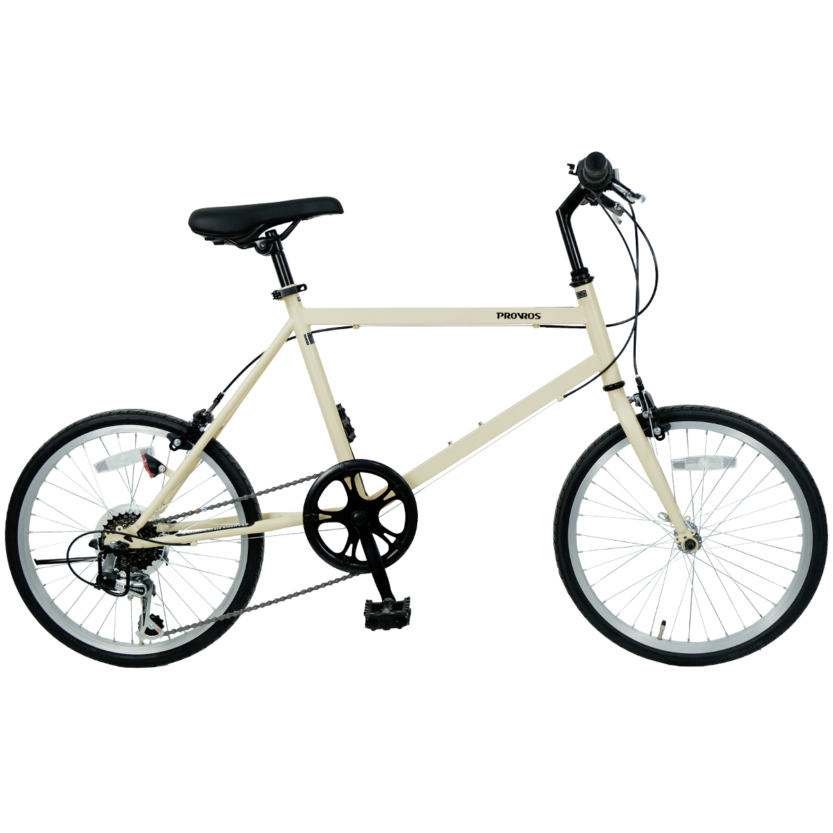 PROVROS 自転車 20インチ ミニべロ 小径車 軽量 シマノ6段変速