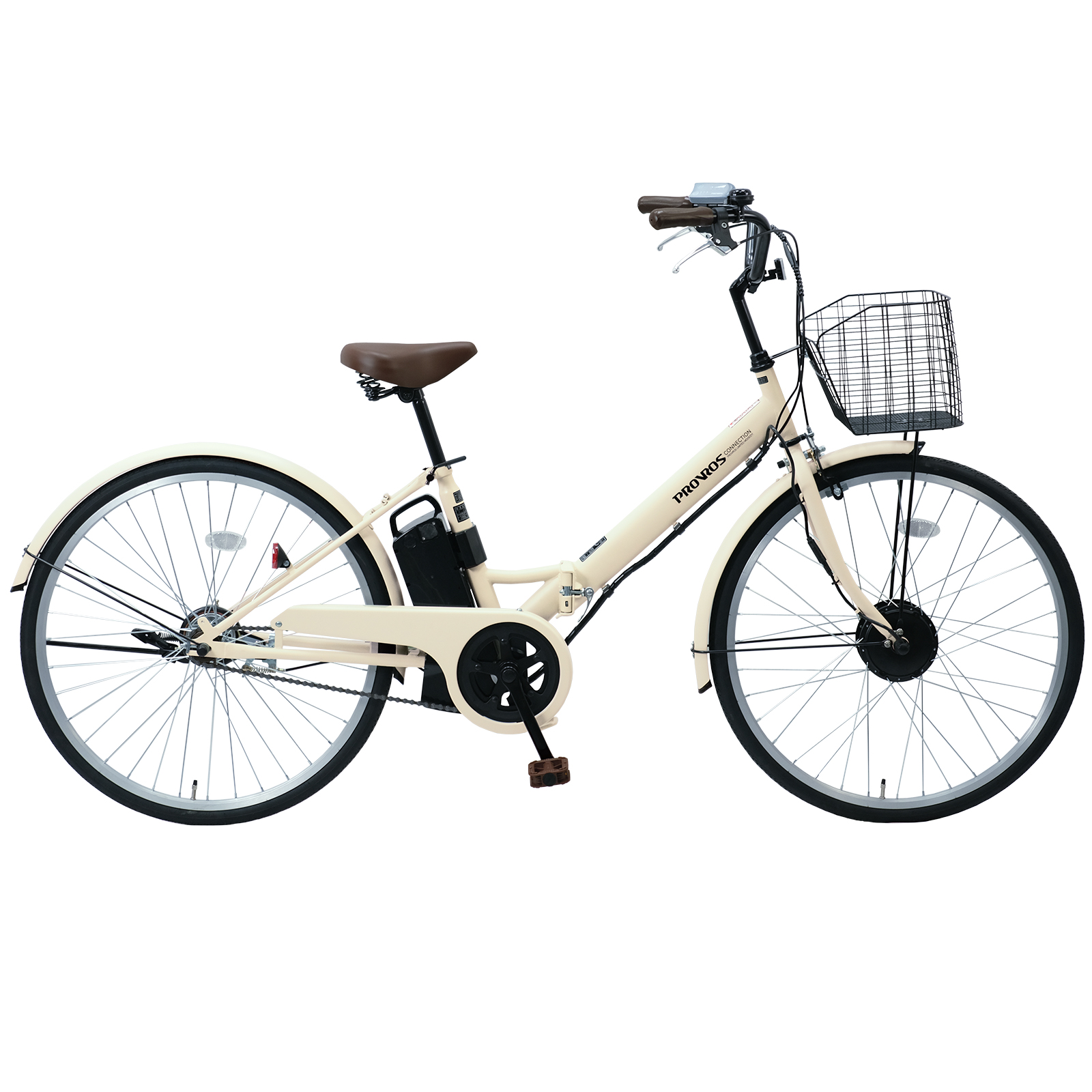 PROVROS 電動自転車 折りたたみ 電動アシスト自転車 26インチ シングルギア 最大28km走行 型式認定 公道可能 P-261E | PROVROS | 02