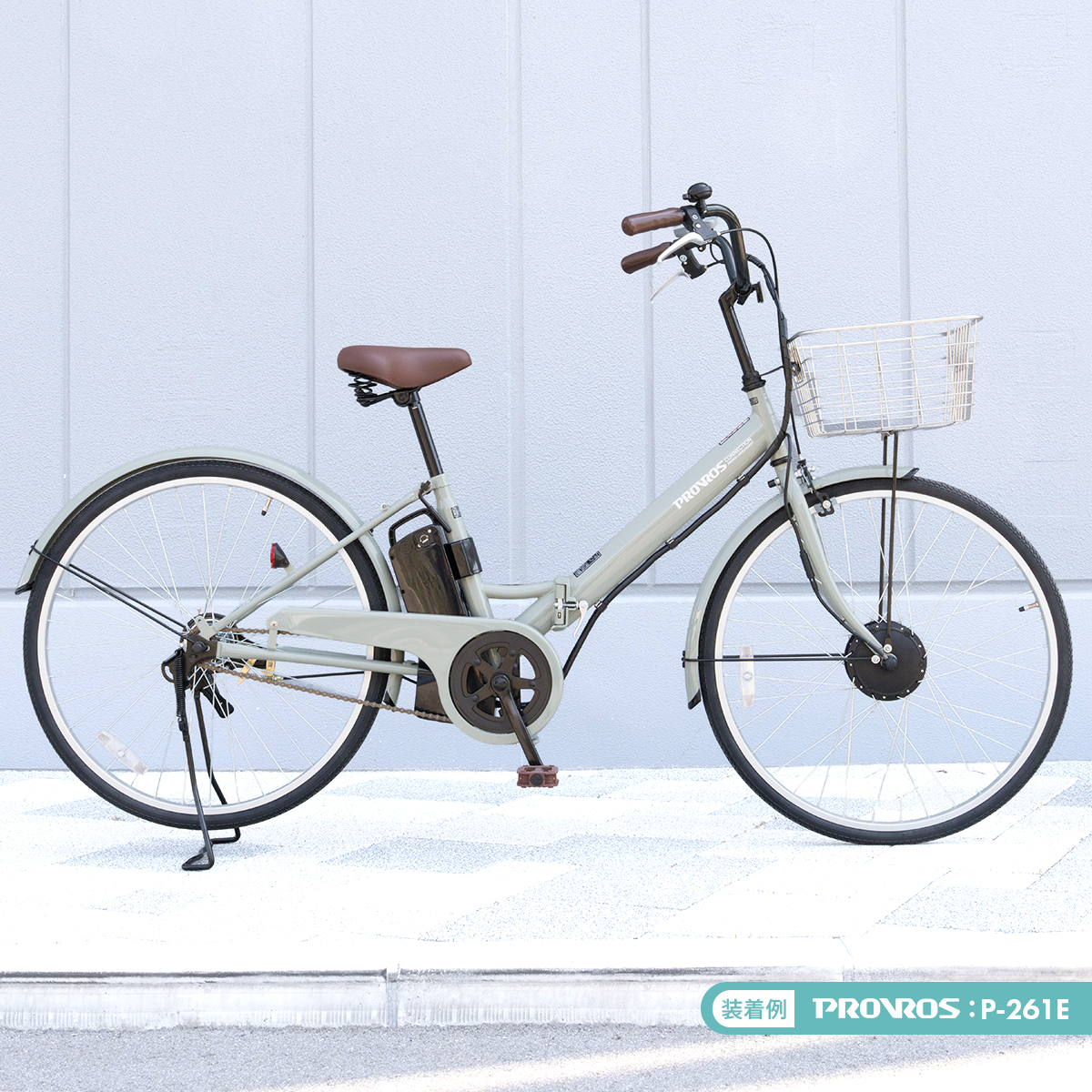 PROVROS（プロブロス） 自転車 前かご フロントバスケット ワイヤー