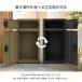 宅配ボックス 110L 戸建 大型 防水 屋外 2段 置き配 大容量 鍵付き 簡単設置 左右開閉対応 ワイヤーロック対応 屋外 二段式 マンション PROVROS HOME PHBX-110 関連画像4