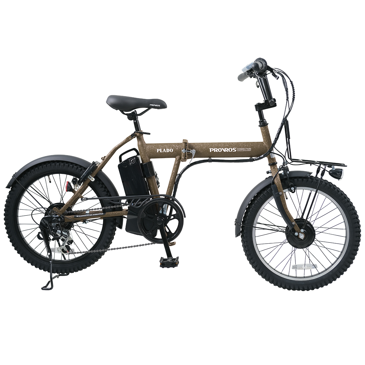 電動アシスト自転車 折りたたみ 20インチ（色：グレー系）の
