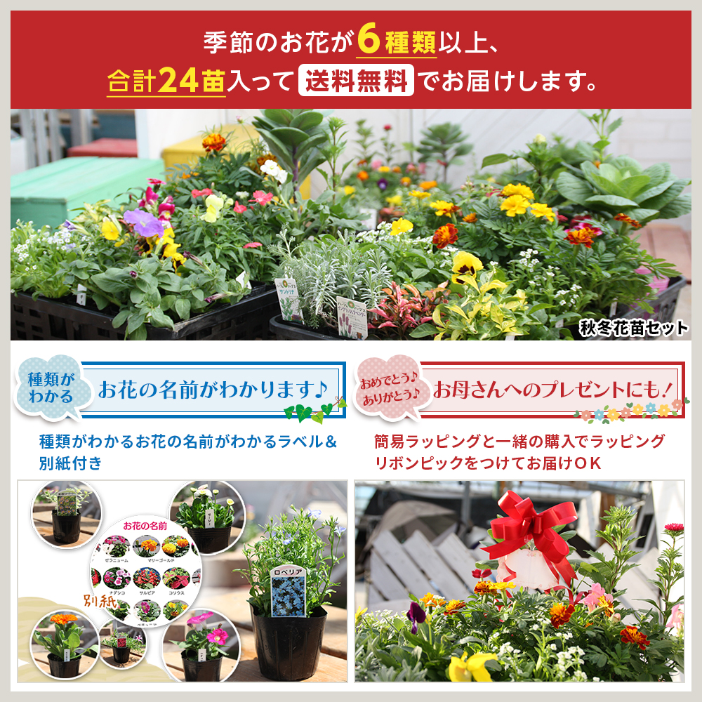 送料無料＆ラベル付き、そしてラッピング対応いたします