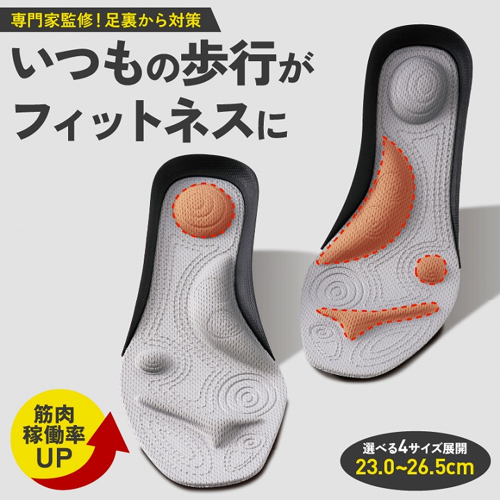 パワースリムアクティブインソール