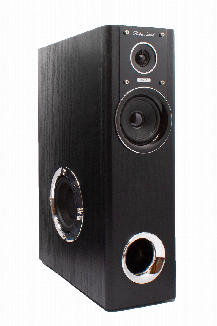 ダイナミックサウンドスピーカー DS-12 黒木目調