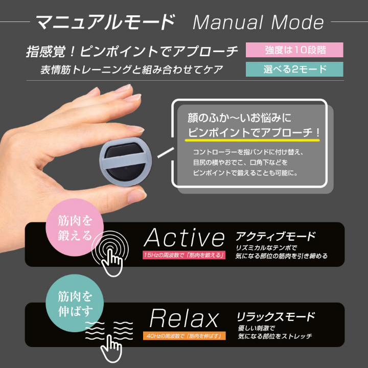 指感覚　ピンポイントでアプローチ