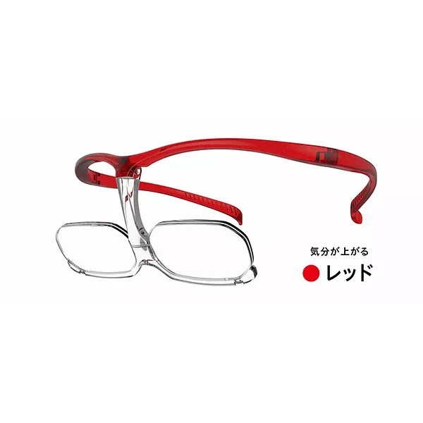 ルーペ 拡大鏡 眼鏡 老眼 老眼鏡 CHARMANT ルーペを超えるダブルルーペ