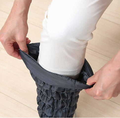 レッグウォーマー 足首 岩盤浴 オーラ岩盤足首ウォーマー極 ロング