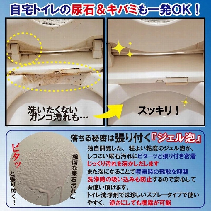 大きい割引 トイレ洗剤 便器 黄ばみ 業務用 尿石洗浄剤 輝きが戻る 500ml