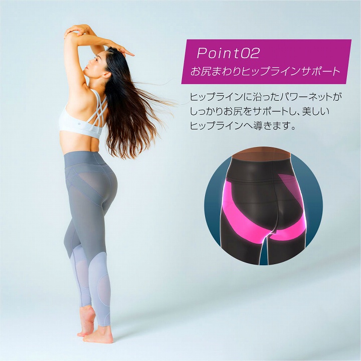お尻まわりヒップラインサポート