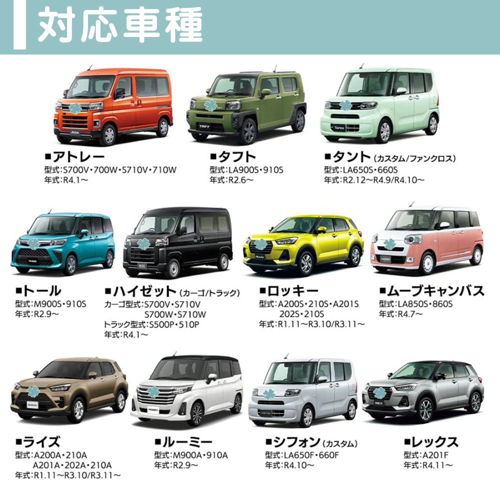 ダイハツ（DAIHATSU） タフト 9インチ スマホ連携 ディスプレイ