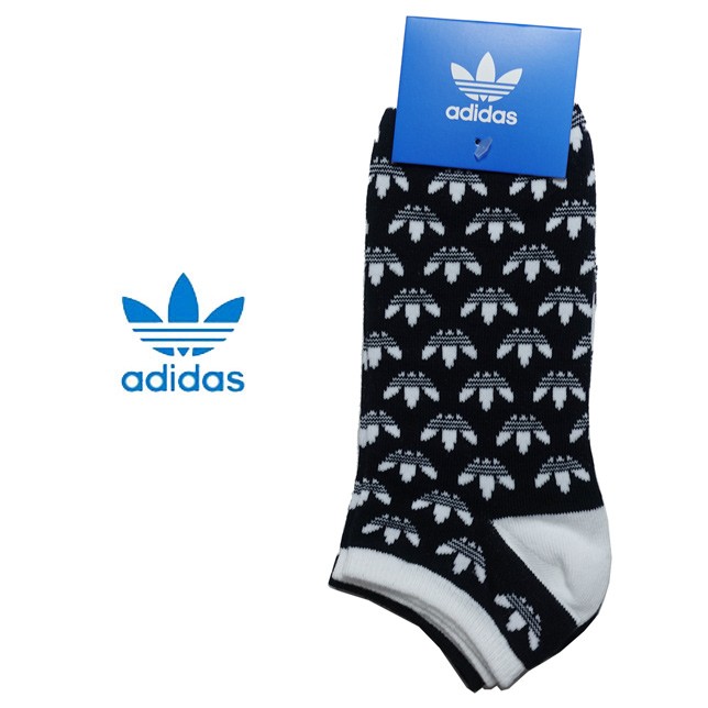 adidas アディダス オリジナルス 靴下 アンクル ショート ソックス 2P TREFOIL SOCKS DW1906