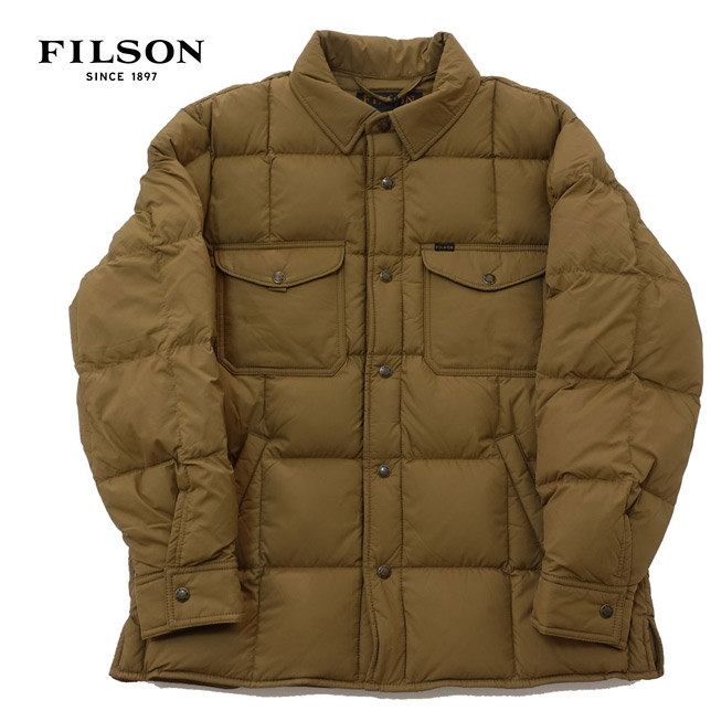 FILSON フィルソン ライトウェイト ダウン ジャックシャツ #02578 ダウンシャツジャケット