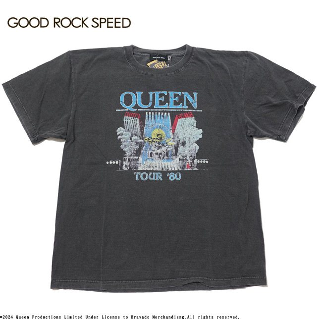 Ĺ긩ݻĮ GOOD ROCK SPEED åɥåԡ ץT Ⱦµ   QUEEN ץT TEE TOUR'80 ȥɥ 쥯ȥå Ź