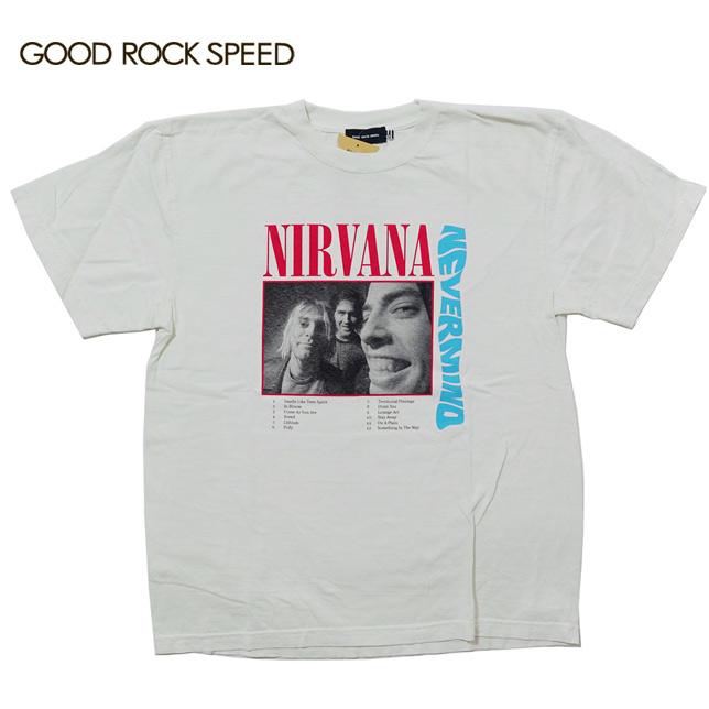 Ĺ긩ݻĮ GOOD ROCK SPEED åɥåԡ ץT Ⱦµ ˥ NIRVANA եT PHOTO TEE ͥСޥ NEVERMIND ȥɥ 쥯ȥå Ź