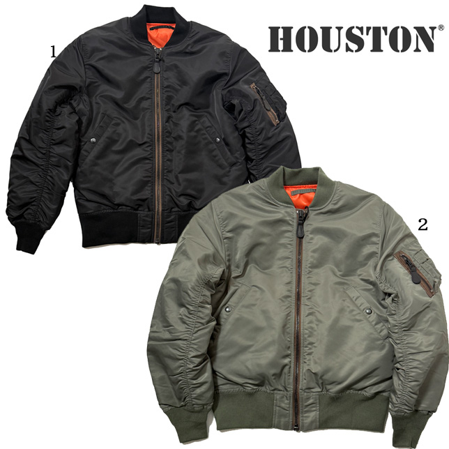HOUSTON フライトジャケット HOUSTON（ヒューストン） 50316 MA-1 FLIGHT JACKET / MA-1 フライト