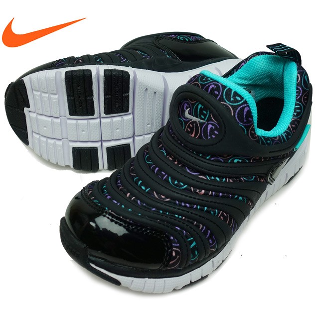 ナイキ ダイナモ フリー PS ジュニア キッズ スニーカー NIKE スリッポン スマイル AA7216-003