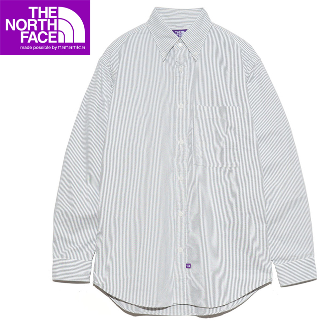 THE NORTH FACE PURPLE LABEL ストライプシャツ - トップス