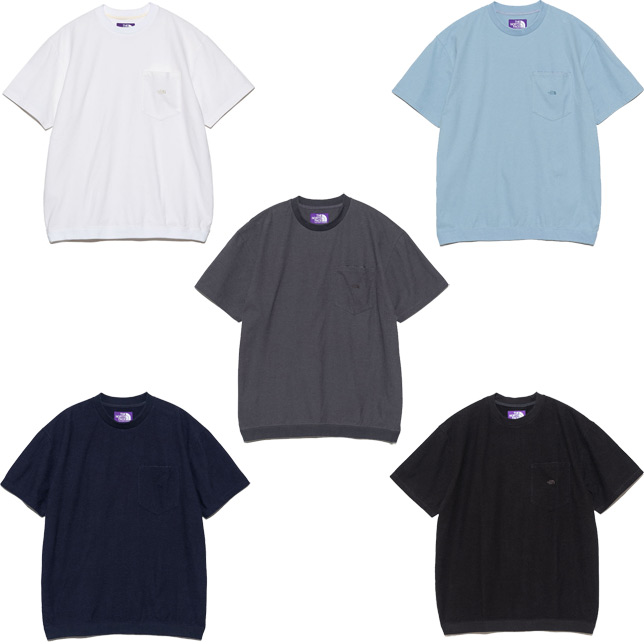 ノースフェイス パープルレーベル ナナミカ High Bulky Pocket Tee 半袖 ハイバルキーポケットTシャツ NT3422N 裾リブ  ポケT 無地Tシャツ | ノースフェイスパープルレーベル | USUALGAMENTS(ユージュアルガーメンツ)