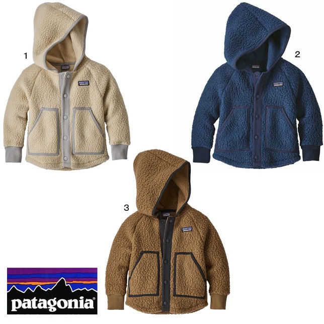 パタゴニア patagonia ベビー レトロ パイル ジャケット 61145 フリースジャケット パーカー 子供 キッズ