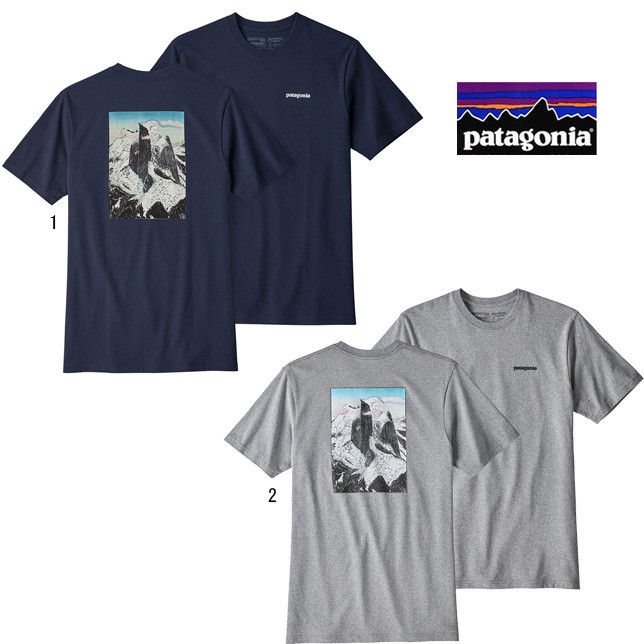パタゴニア メンズ グレイシャー ビュー ライジング レスポンシビリティー 39168 patagonia メンズ プリントTシャツ