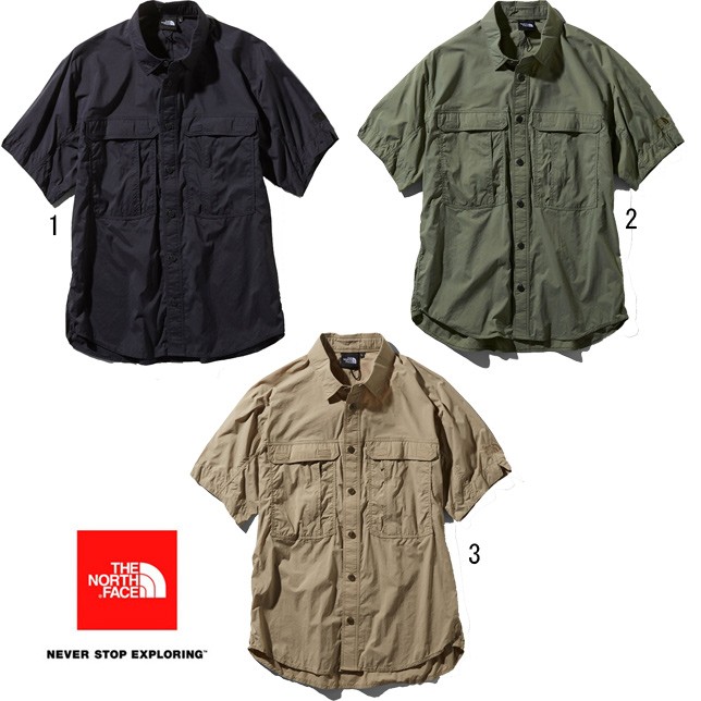 ノースフェイス THE NORTH FACE ショートスリーブメリディアンシャツ ユニセックス 半袖シャツ NR21963