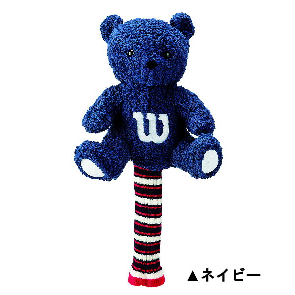 今季も再入荷 ウィルソン ベア Wilson Bear ドライバー用 ヘッドカバー レディース BEAR-407DR 正規品  notimundo.com.ec