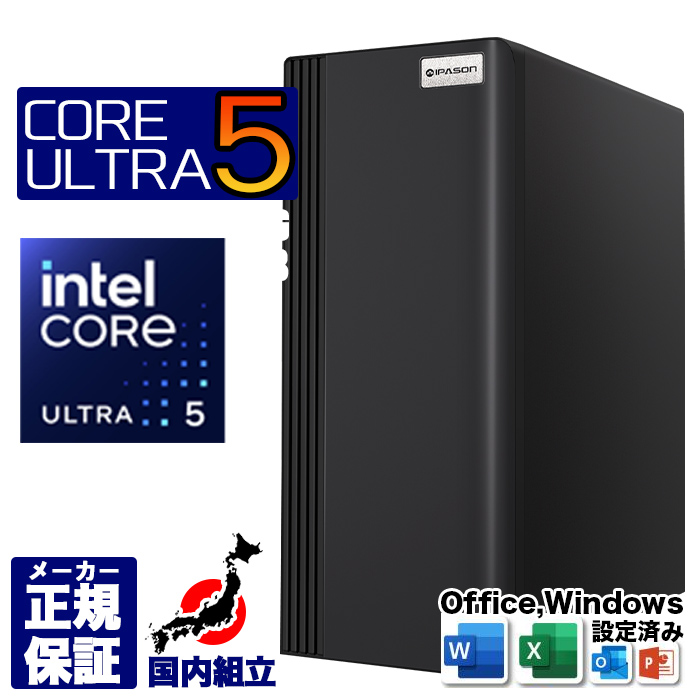 jl fXNgbv PC Vi p\R Core Ultra 5 15 i5   16GB SSD 500GB Windows11 ȃXy[X^ {̂̂  